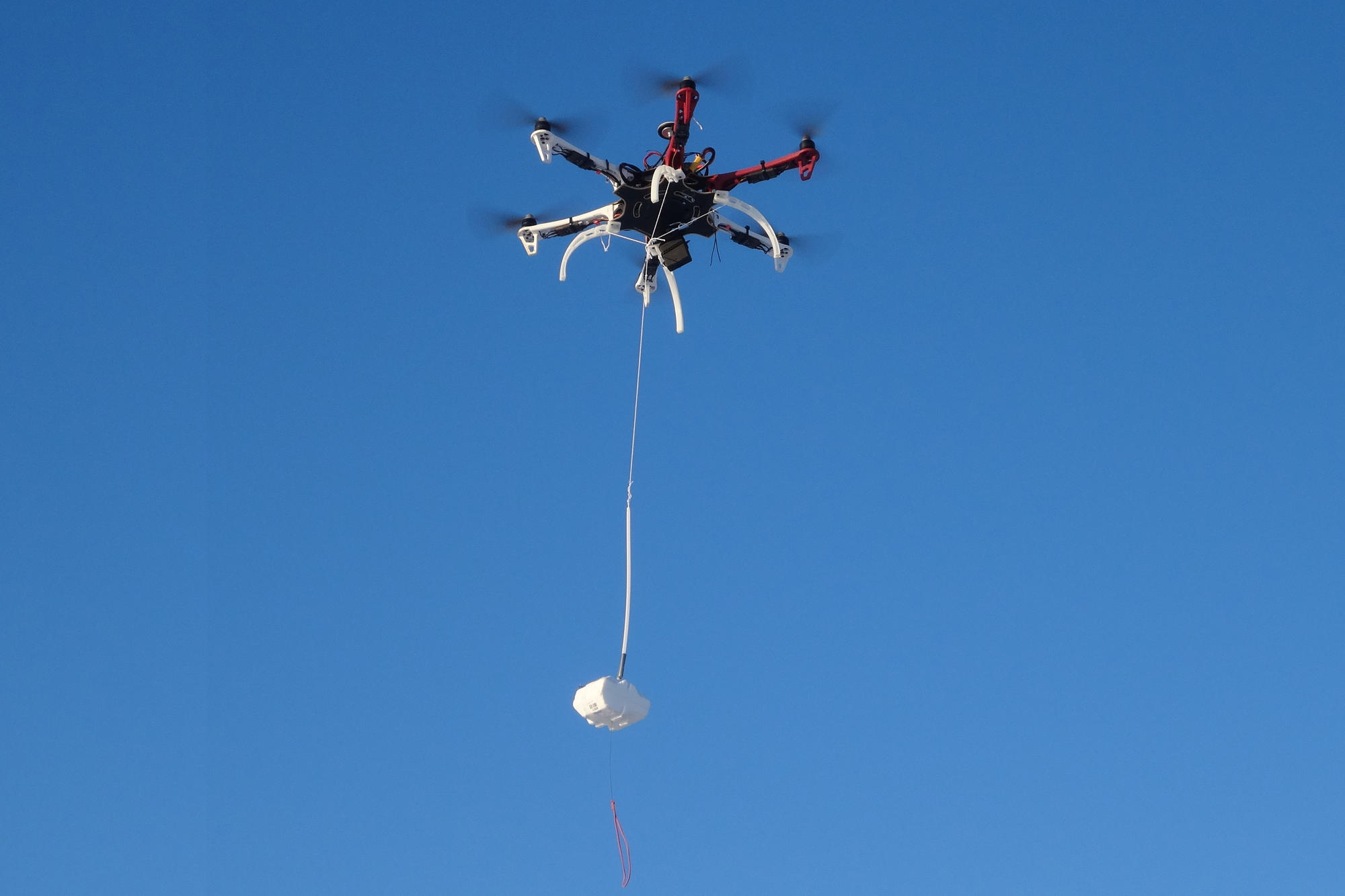 Measurements are taken at different heights: Even multicopters are used.